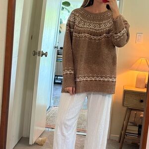 Calvin Klein Fair Isle Sweater